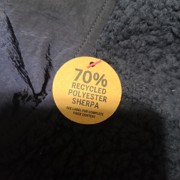 NWT PINK Victoria's Secret Collegiate Collection Virginia Sherpa Jacket sz S - Picture 5 of 9